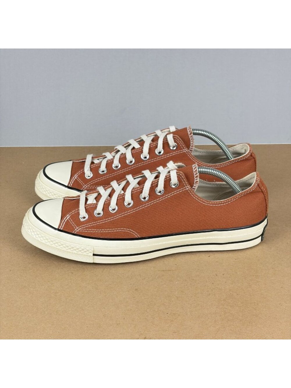 Converse Chuck Low 70 Casual Sneakers Mens 10 Womens 12 Venetian Rust Low Top